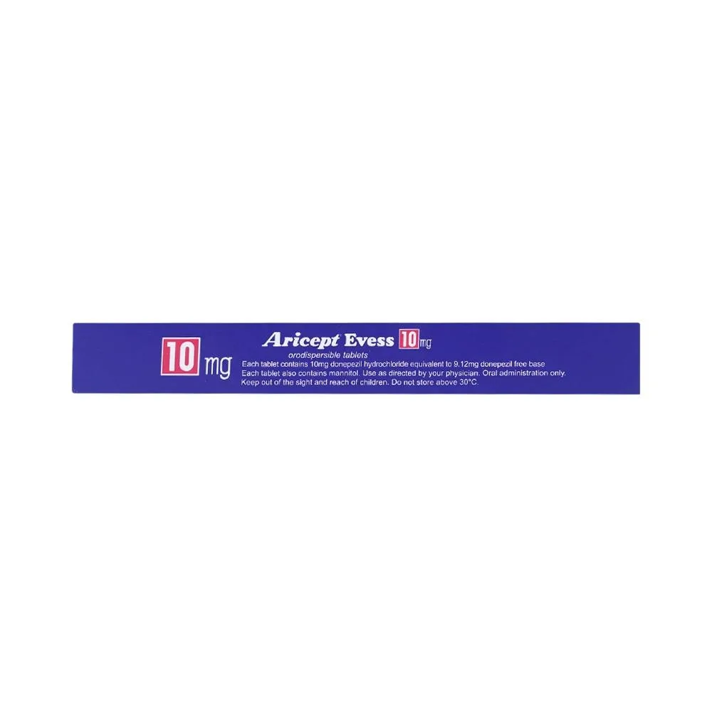 Hình ảnh Thuốc Aricept Evess 10mg Eisai điều trị triệu chứng bệnh azheimer (2 vỉ x 14 viên)