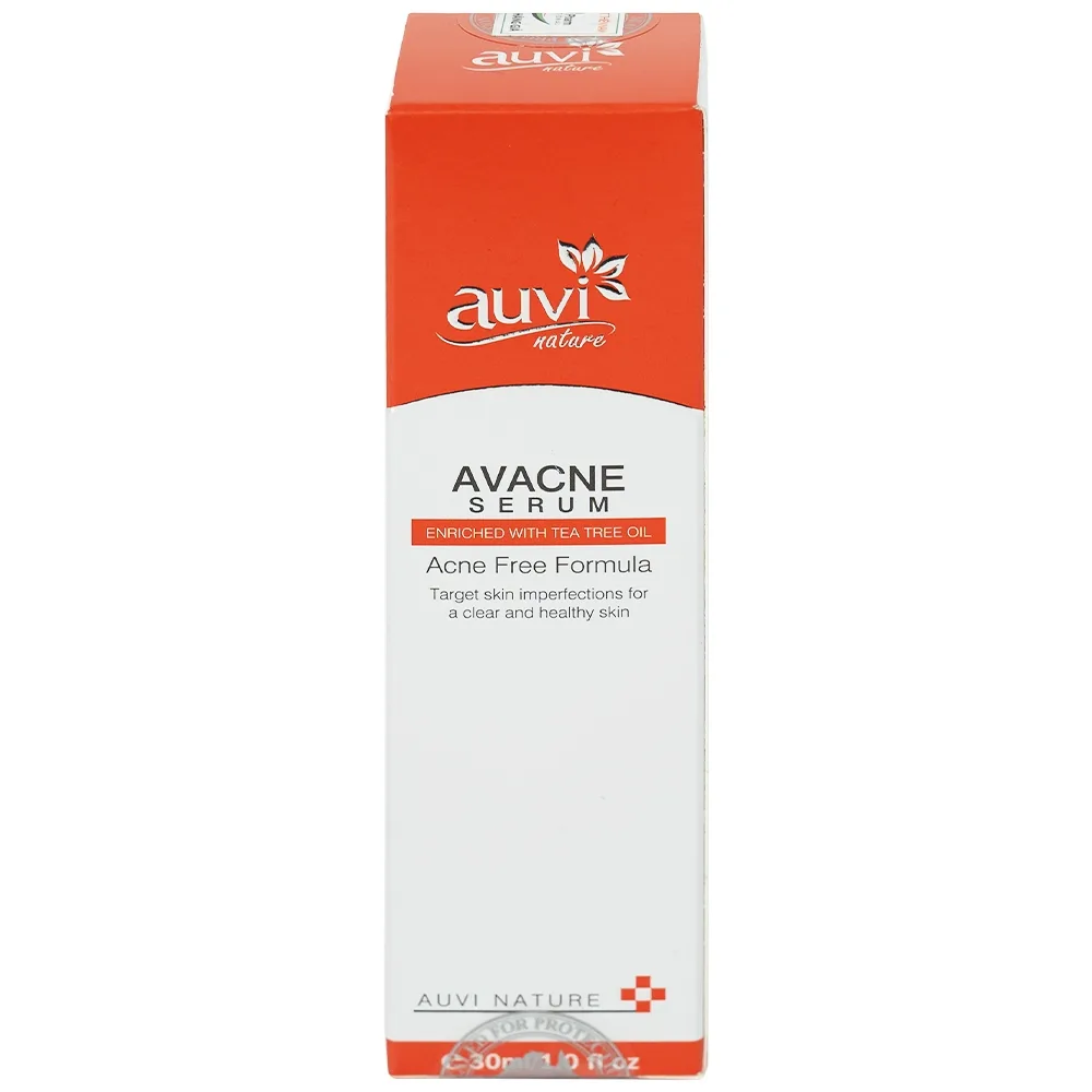 Hình ảnh Tinh chất Avacne Serum Auvi Natrure giúp kiểm soát nhờn, giảm mụn và mờ vết thâm (30ml)