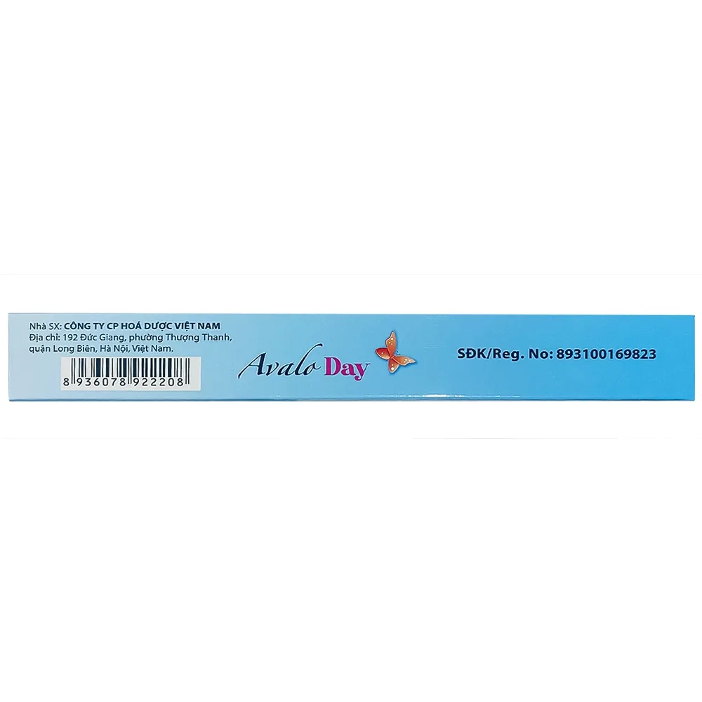 Hình ảnh Thuốc tránh thai hằng ngày Avalo Day 0,03mg Hóa Dược (1 vỉ x 28 viên)