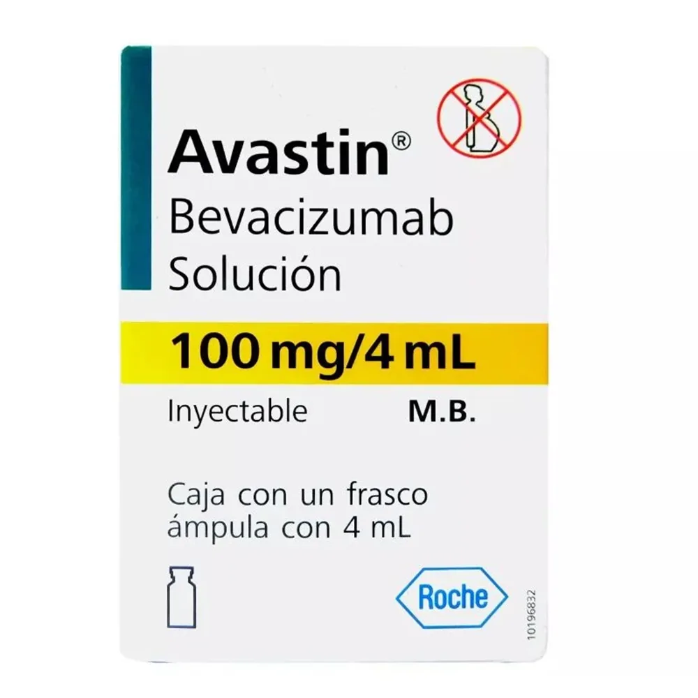 Hình ảnh Dung dịch tiêm Avastin 100mg/4ml Roche chống tạo mạch và ngăn chặn sự hình thành các mạch máu