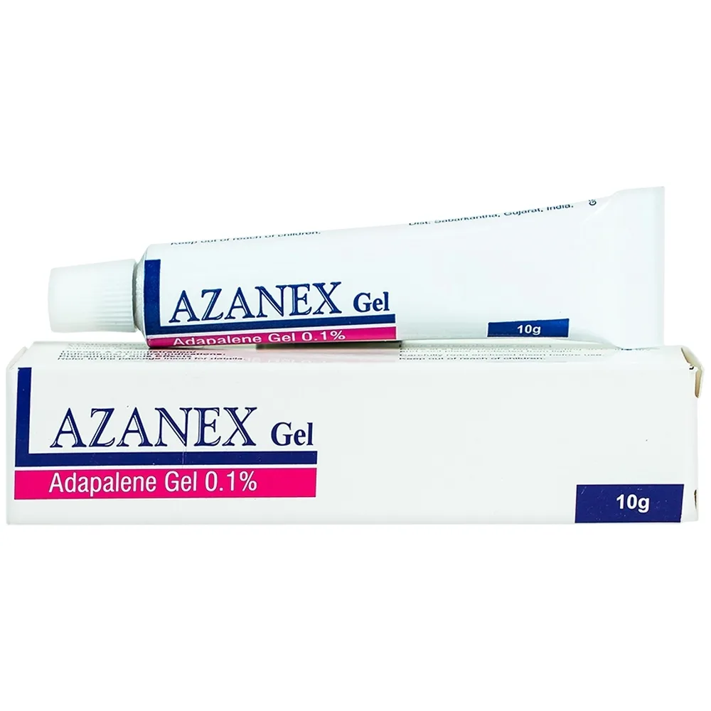 Hình ảnh Gel Azanex 0.1% Yash Medicare điều trị mụn trứng cá nhẹ đến vừa (10g)