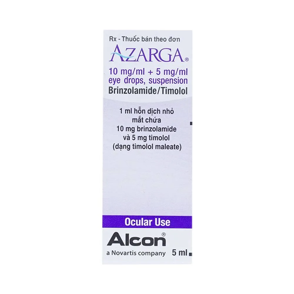 Hình ảnh Thuốc nhỏ mắt Azarga Alcon giảm áp lực nội nhãn (5ml)