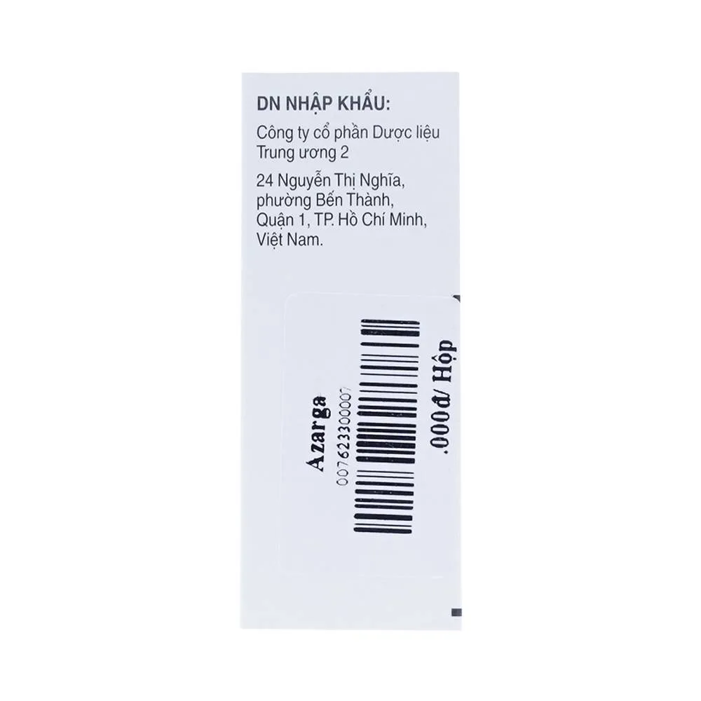 Hình ảnh Thuốc nhỏ mắt Azarga Alcon giảm áp lực nội nhãn (5ml)