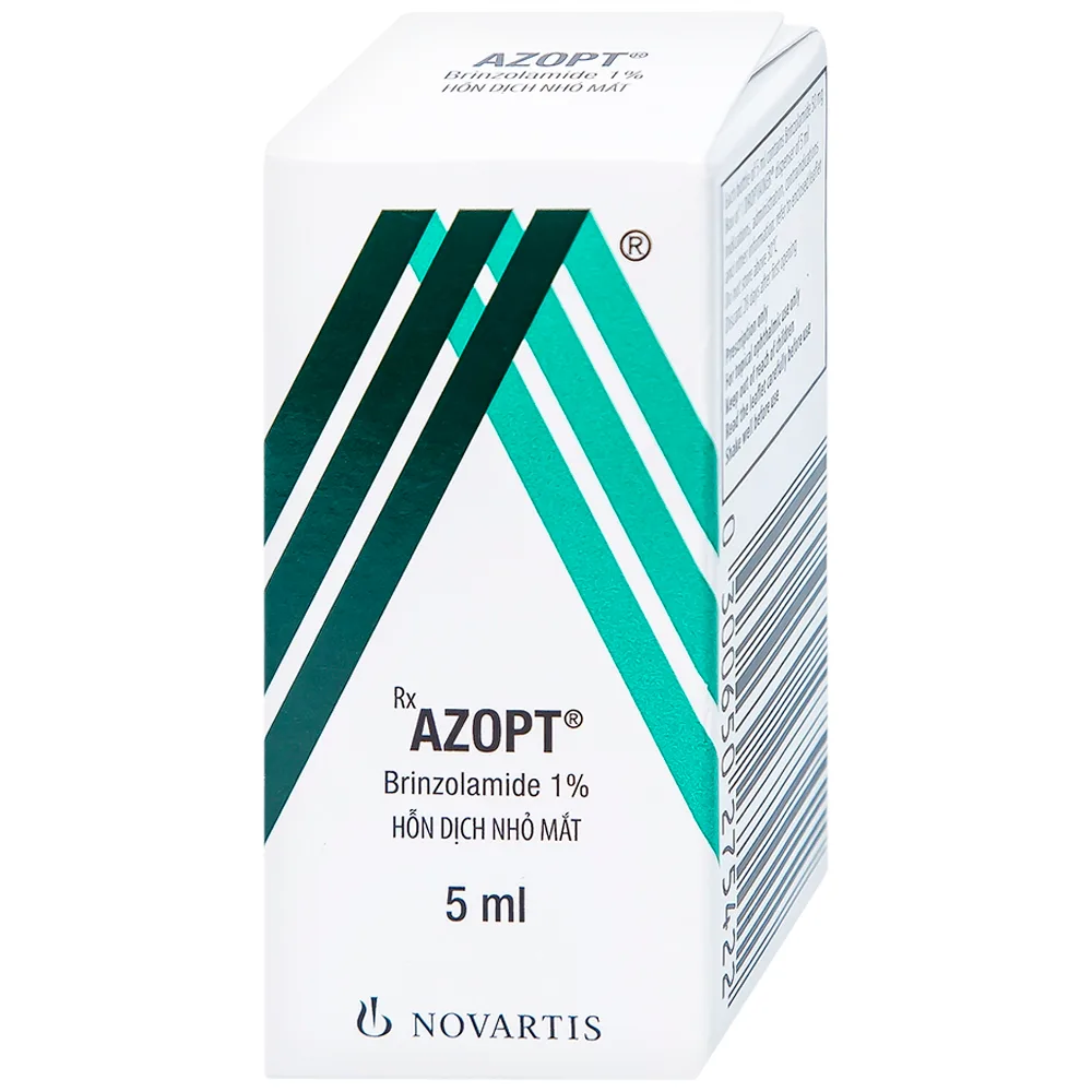 Hình ảnh Thuốc nhỏ mắt Azopt Alcon điều trị tăng nhãn áp, glôcôm góc mở (5ml)