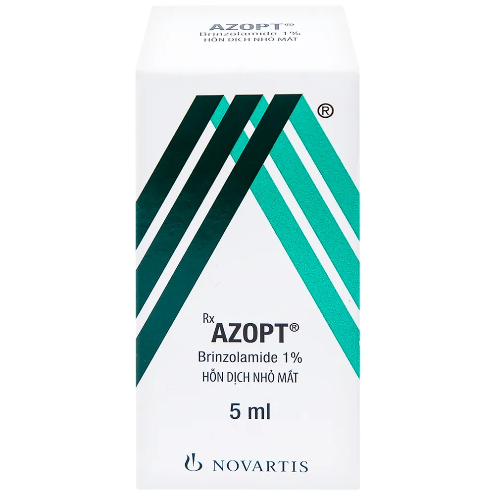 Hình ảnh Thuốc nhỏ mắt Azopt Alcon điều trị tăng nhãn áp, glôcôm góc mở (5ml)