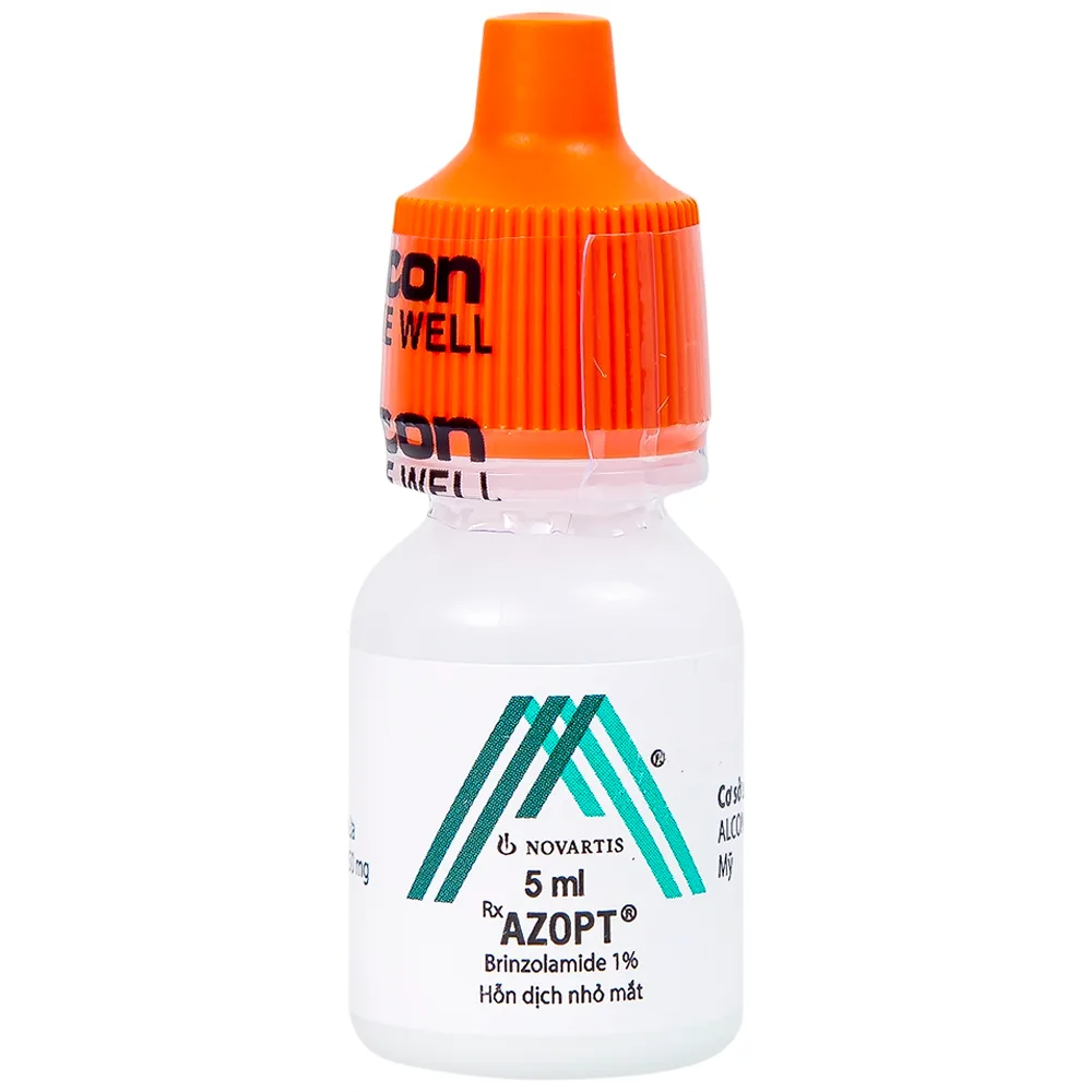 Hình ảnh Thuốc nhỏ mắt Azopt Alcon điều trị tăng nhãn áp, glôcôm góc mở (5ml)