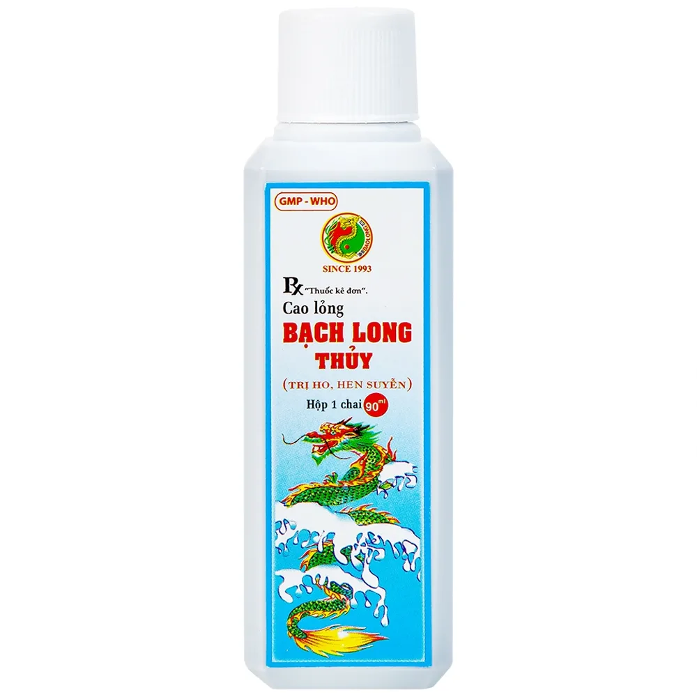 Hình ảnh Cao lỏng Bạch Long Thủy điều trị ho, hen suyễn (90ml)