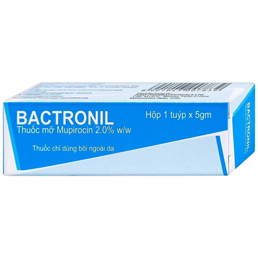Hình ảnh Thuốc mỡ Bactronil 2% Agio điều trị các nhiễm khuẩn da (5g)