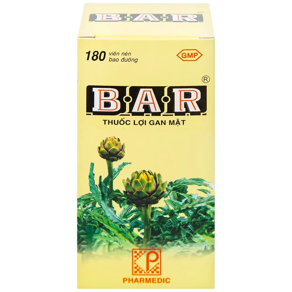 Hình ảnh Thuốc lợi gan mật Bar Pharmedic điều trị các bệnh về gan (180 viên)