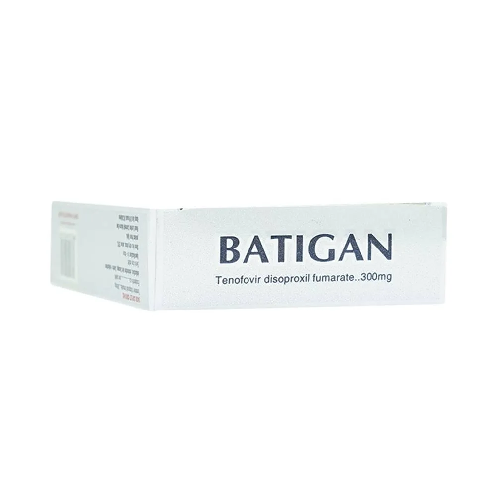 Hình ảnh Thuốc Batigan 300mg Phương Đông hỗ trợ điều trị nhiễm HIV-1, viêm gan B mạn tính (3 vỉ x 10 viên)