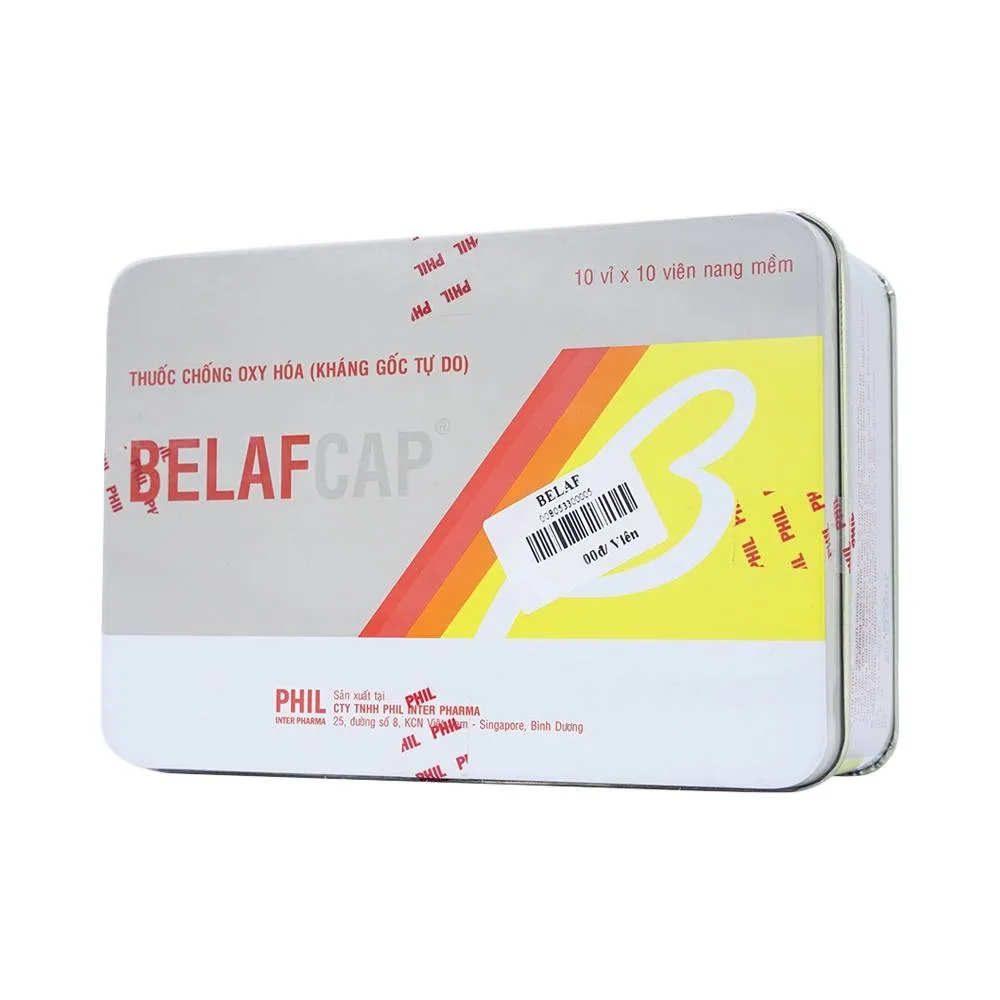 Hình ảnh Thuốc Belafcap Phil cung cấp vitamin, khoáng chất, tăng đề kháng (10 vỉ x 10 viên)