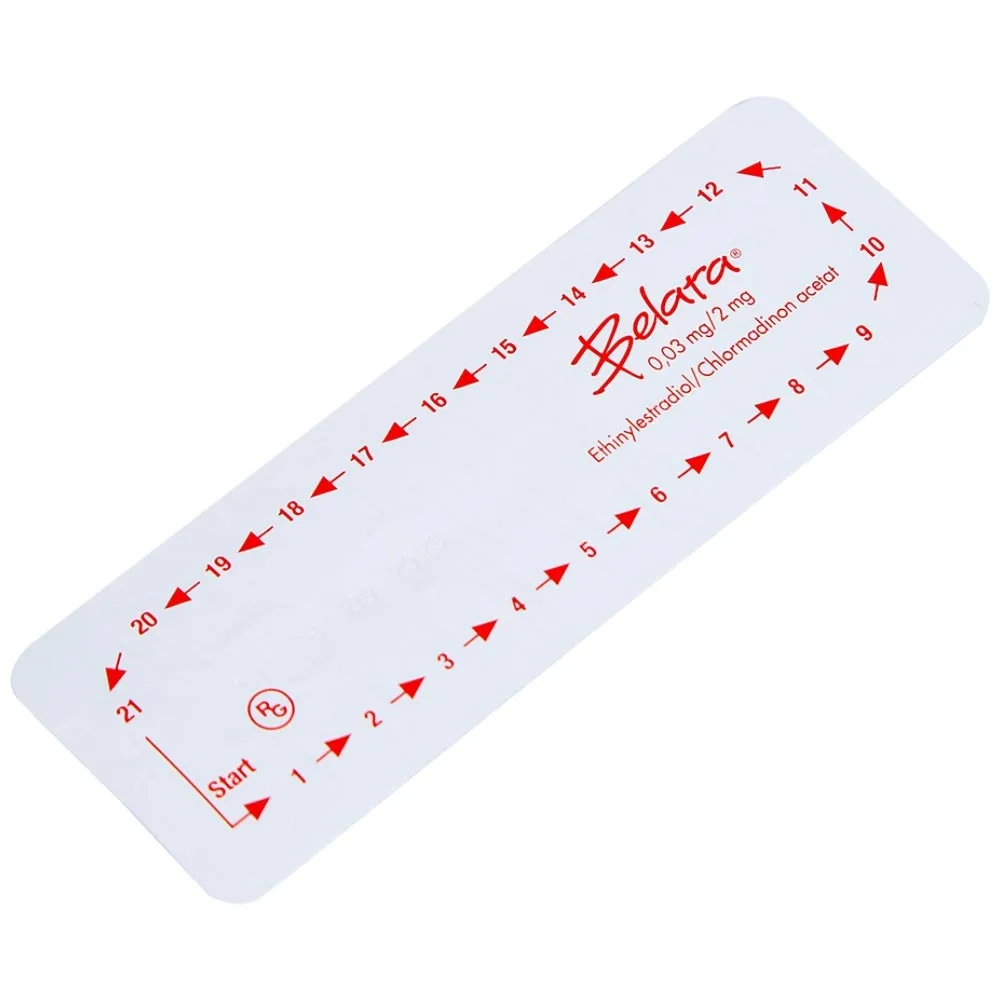 Hình ảnh Thuốc tránh thai hằng ngày Belara Gedeon (1 vỉ x 21 viên)