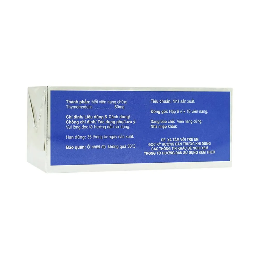 Hình ảnh Thuốc Bentarcin 80mg Kolmar chống ung thư, hỗ trợ điều trị tác động vào hệ miễn dịch (6 vỉ x 10 viên)