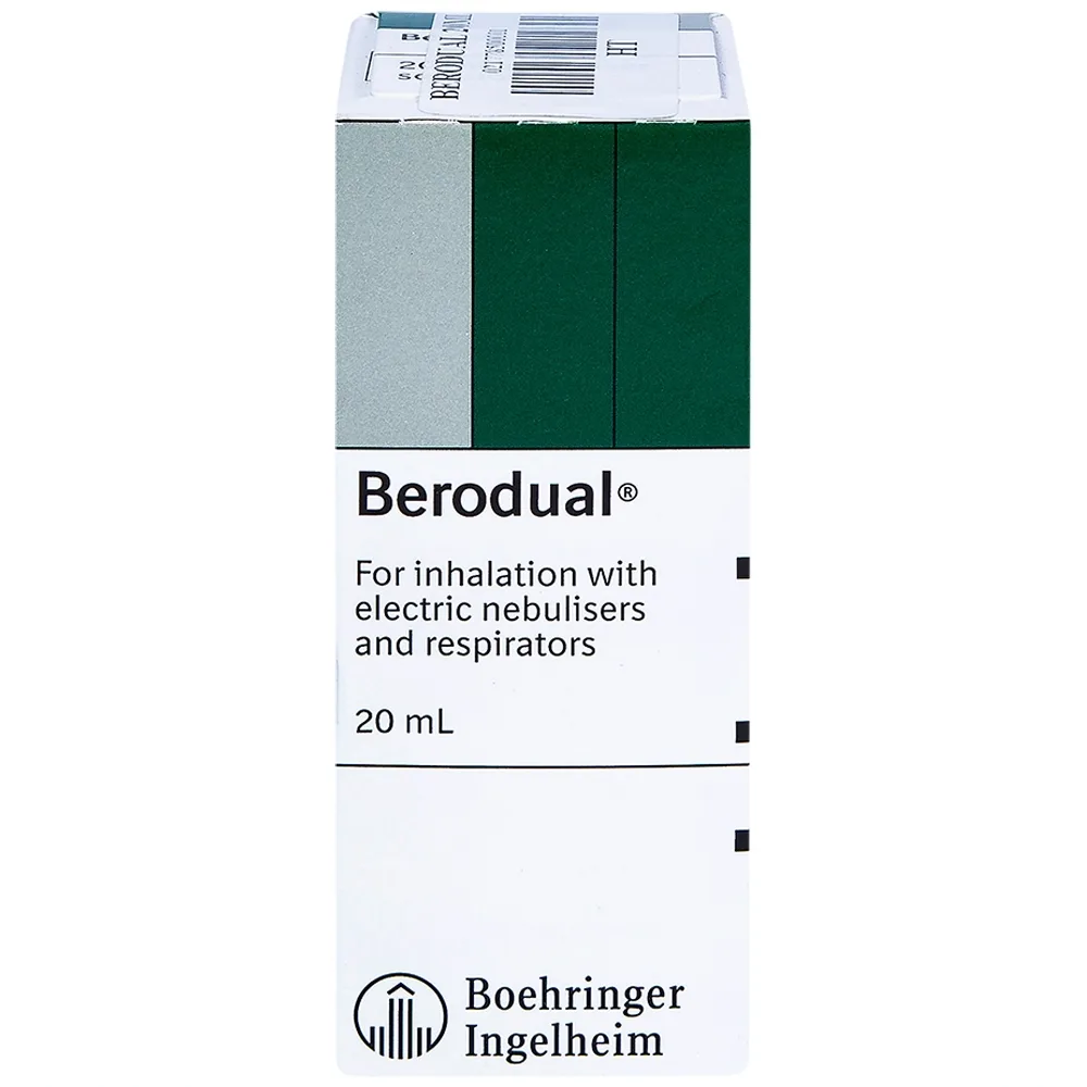 Hình ảnh Dung dịch Berodual Boehringer hỗ trợ giãn phế quản (20ml)