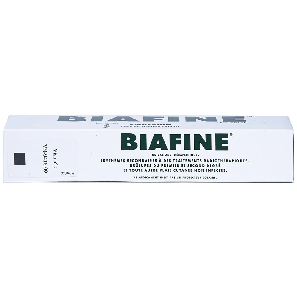 Hình ảnh Nhũ tương Biafine Janssen điều trị bỏng độ 1, độ 2, các vết thương ngoài da không nhiễm trùng (46.5g)