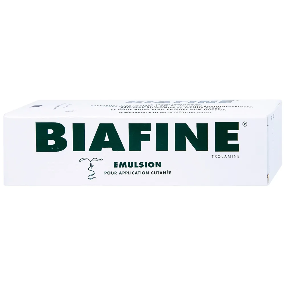 Hình ảnh Nhũ tương Biafine Janssen điều trị bỏng độ 1, độ 2, các vết thương ngoài da không nhiễm trùng (93g)