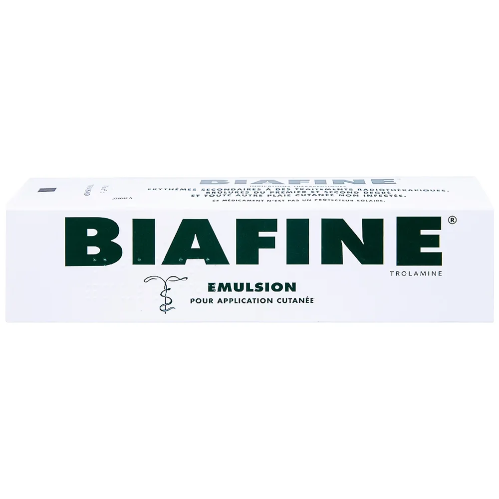 Hình ảnh Nhũ tương Biafine Janssen điều trị bỏng độ 1, độ 2, các vết thương ngoài da không nhiễm trùng (93g)