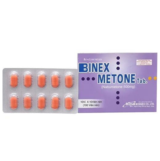 Hình ảnh Thuốc Binex Mentone điều trị viêm khớp dạng thấp (10 vỉ x 10 viên)