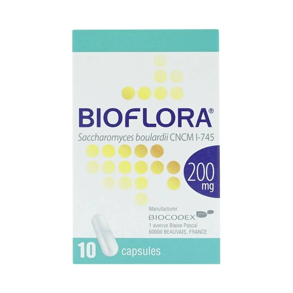 Hình ảnh Thuốc Bioflora 200mg Biocodex điều trị tiêu chảy (10 viên)
