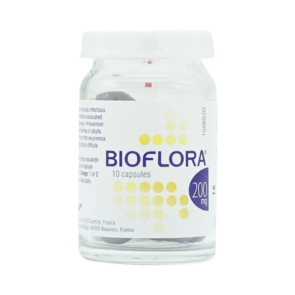 Hình ảnh Thuốc Bioflora 200mg Biocodex điều trị tiêu chảy (10 viên)