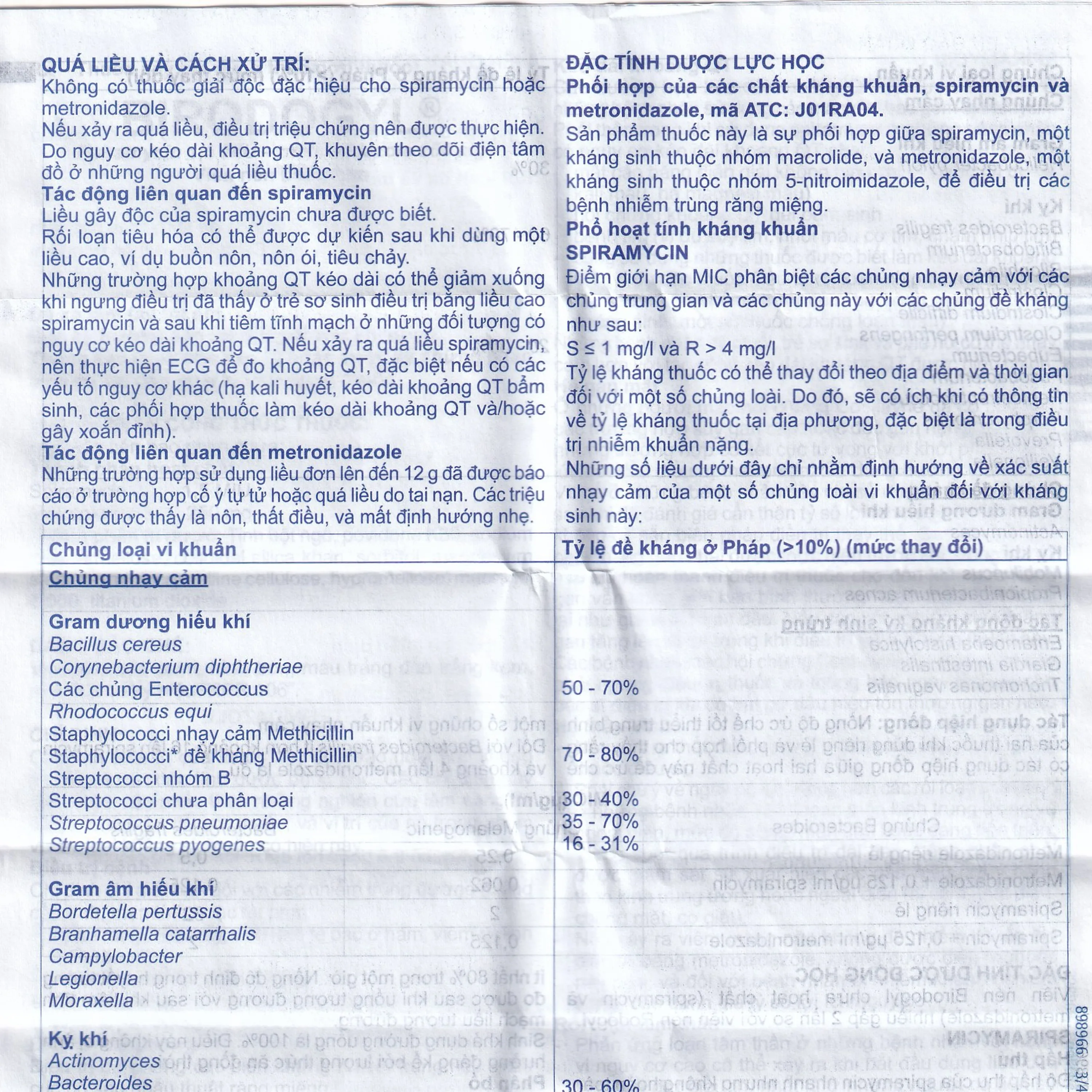 Hình ảnh Thuốc Birodogyl 250mg Sanofi điều trị nhiễm trùng đường miệng cấp tính và mạn tính (1 vỉ x 10 viên)