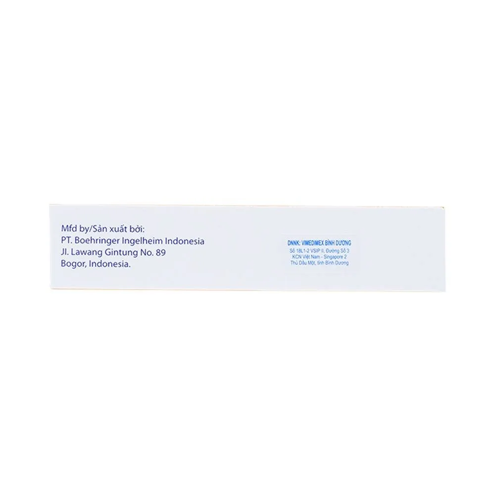 Hình ảnh Thuốc Bisolvon 8mg Boehringer làm loãng đờm, tiêu chất nhầy (3 vỉ x 10 viên)