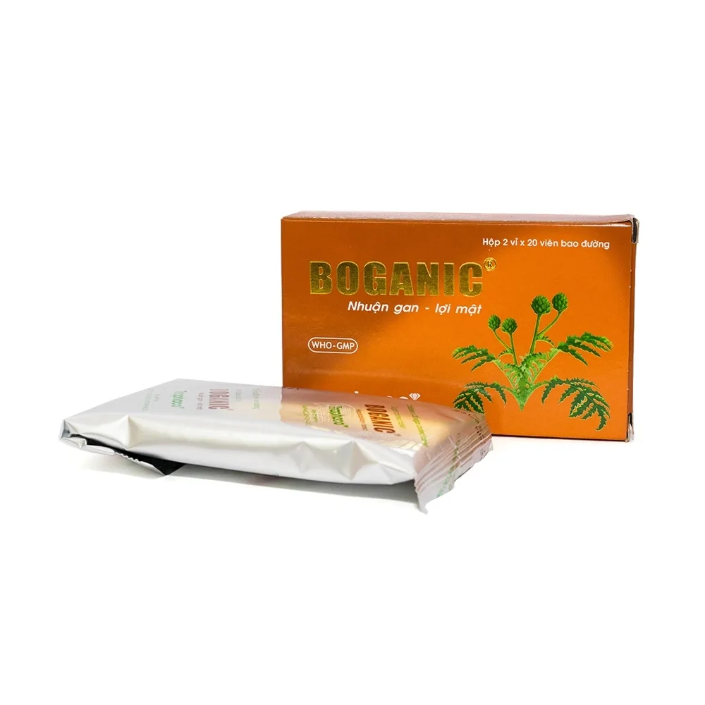 Hình ảnh Thuốc Boganic Traphaco bổ gan, hỗ trợ điều trị suy giảm chức năng gan (2 vỉ x 20 viên)