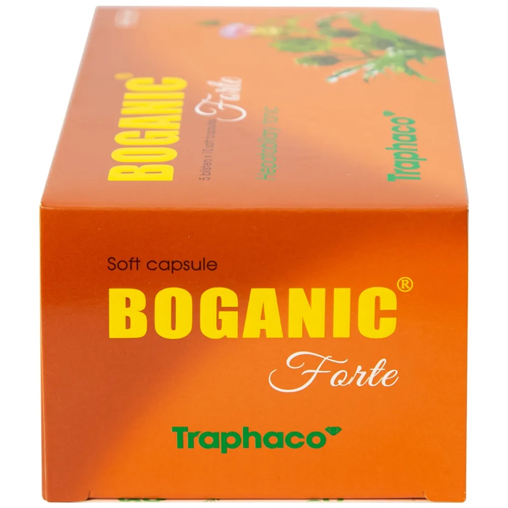 Hình ảnh Thuốc Boganic Forte Traphaco bổ gan, hỗ trợ điều trị suy giảm chức năng gan (5 vỉ x 10 viên)