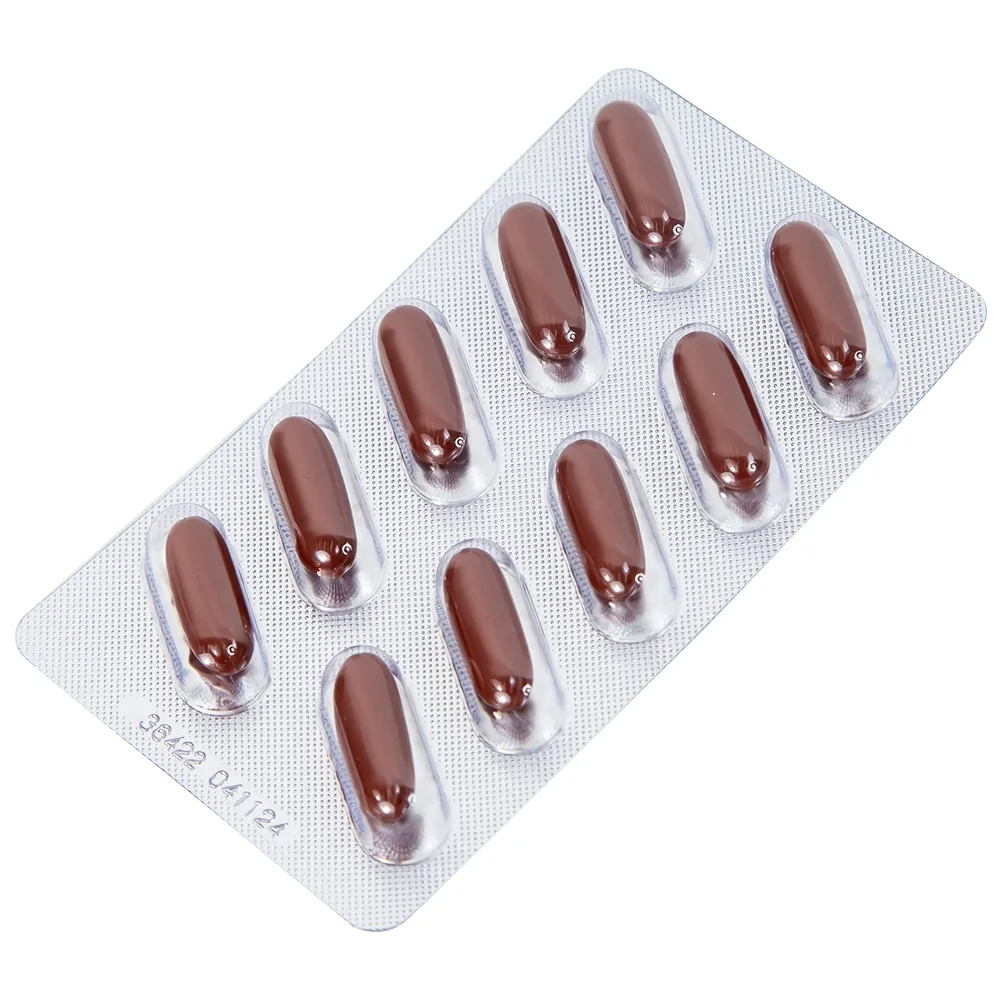 Hình ảnh Thuốc Boganic Forte Traphaco bổ gan, hỗ trợ điều trị suy giảm chức năng gan (5 vỉ x 10 viên)