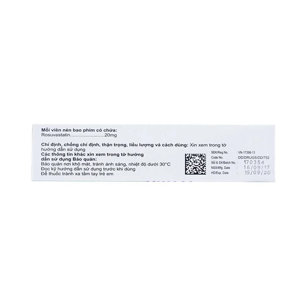 Hình ảnh Thuốc Bonzacim 20 Celogen Pharma giảm cholesterol toàn phần (3 vỉ x 10 viên)