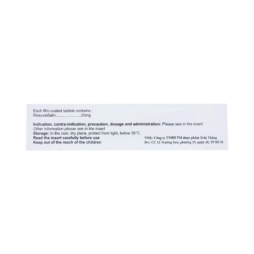 Hình ảnh Thuốc Bonzacim 20 Celogen Pharma giảm cholesterol toàn phần (3 vỉ x 10 viên)