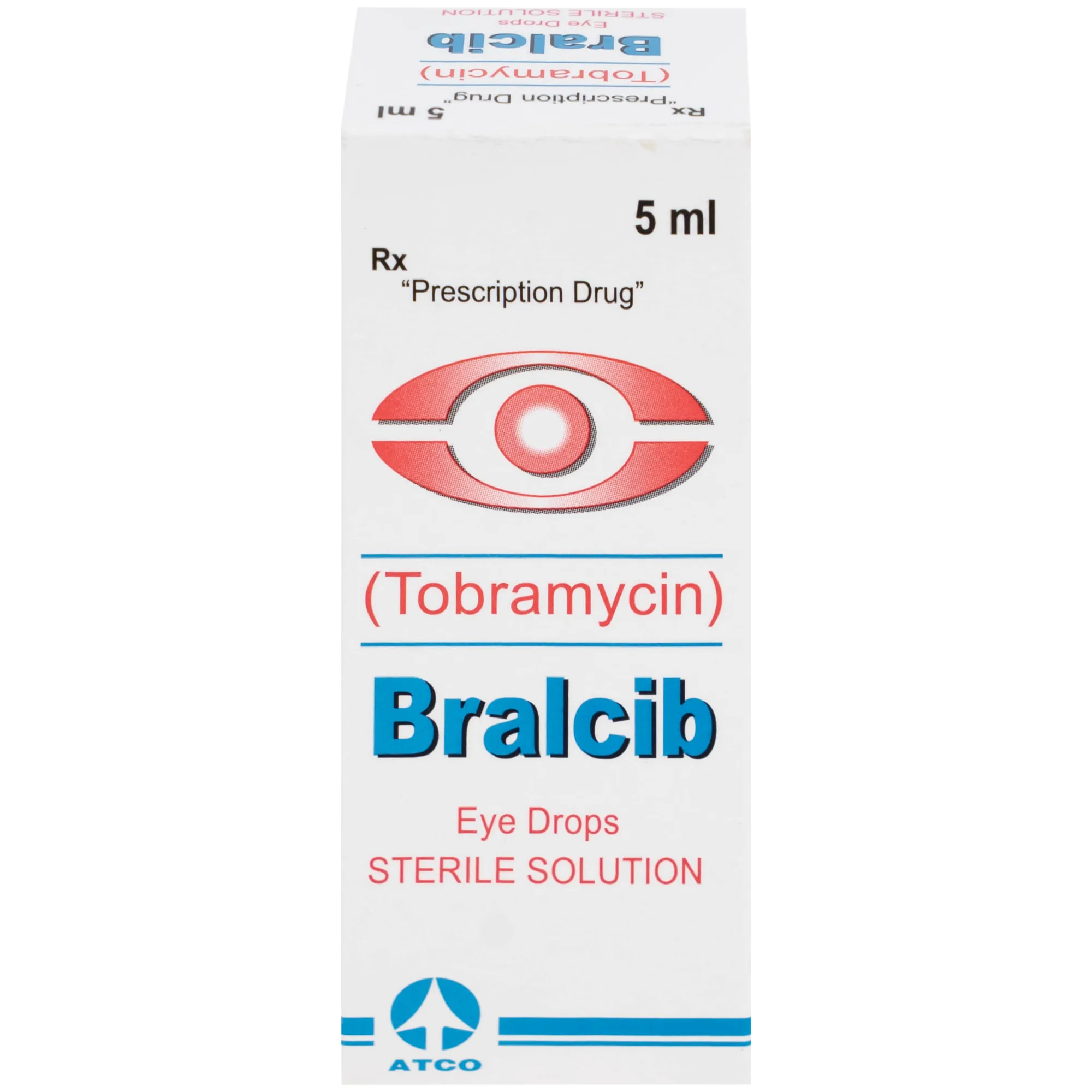 Hình ảnh Thuốc Bralcib 3mg Atco điều trị các nhiễm khuẩn phần ngoài mắt do vi khuẩn nhạy cảm (5ml)