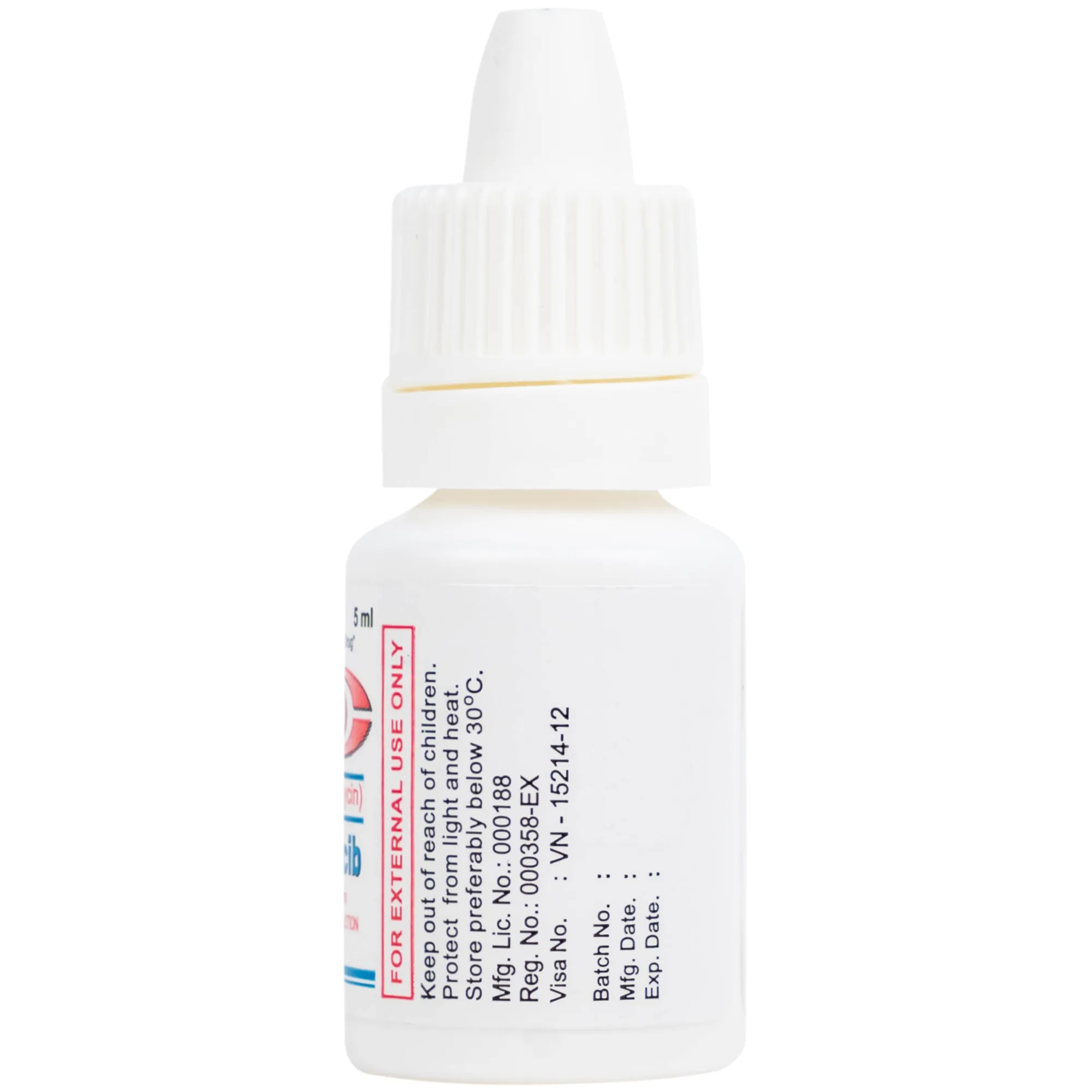 Hình ảnh Thuốc Bralcib 3mg Atco điều trị các nhiễm khuẩn phần ngoài mắt do vi khuẩn nhạy cảm (5ml)