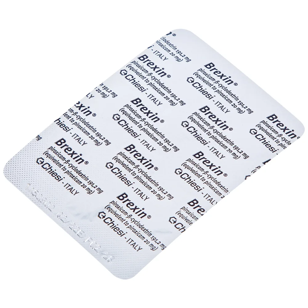 Hình ảnh Thuốc Brexin Chiesi giảm các triệu chứng do viêm xương khớp (2 vỉ x 10 viên)