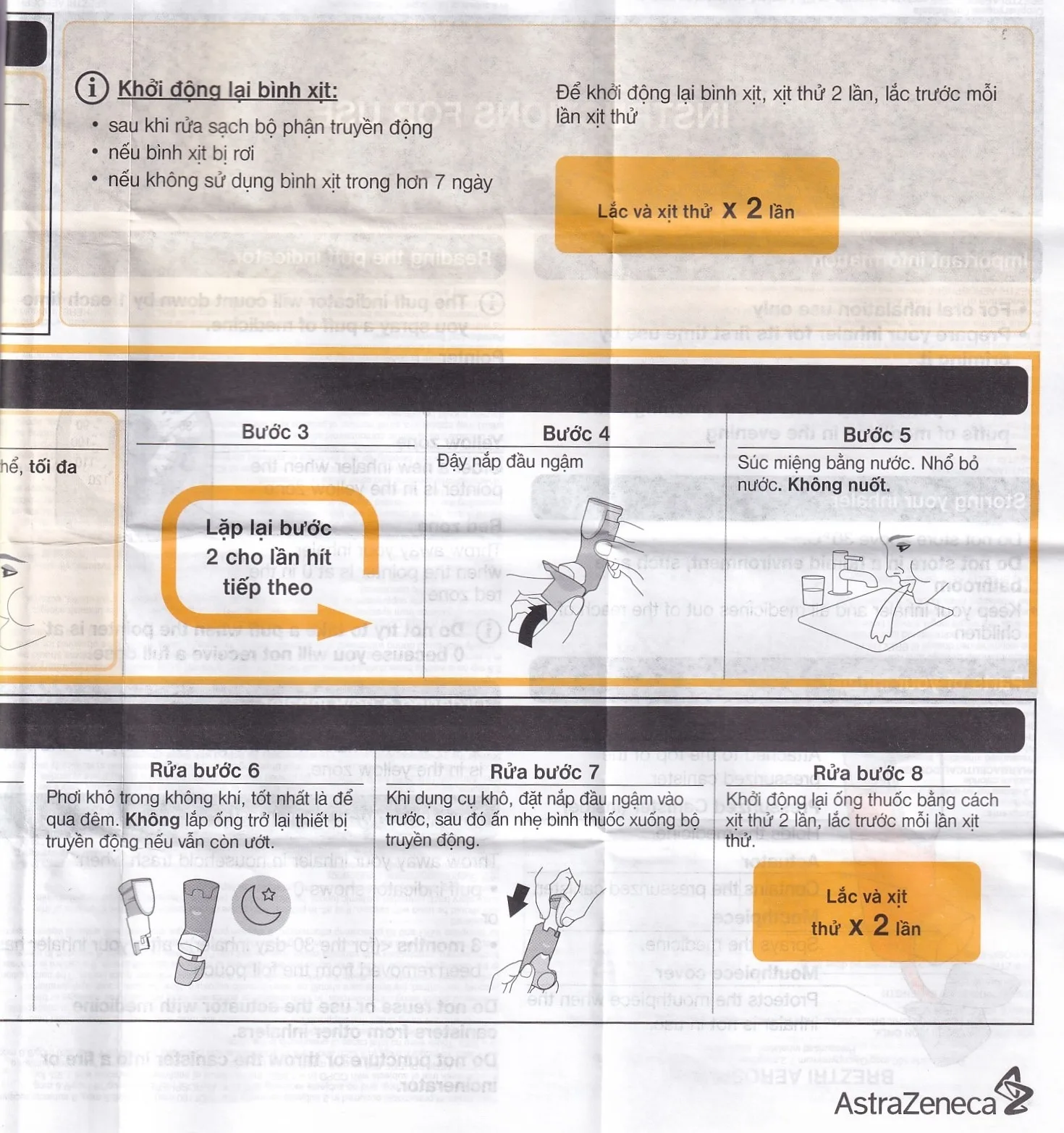 Hình ảnh Thuốc hít Breztri 160/7.2/5mcg Astrazeneca giảm co thắt phế quản cấp tính (120 liều)