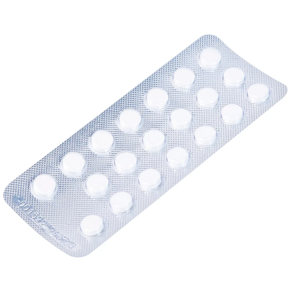 Hình ảnh Thuốc Bromhexin 8mg Dược 3-2 tan đàm trong viêm khí phế quản, viêm phế quản mạn tính (10 vỉ x 20 viên)