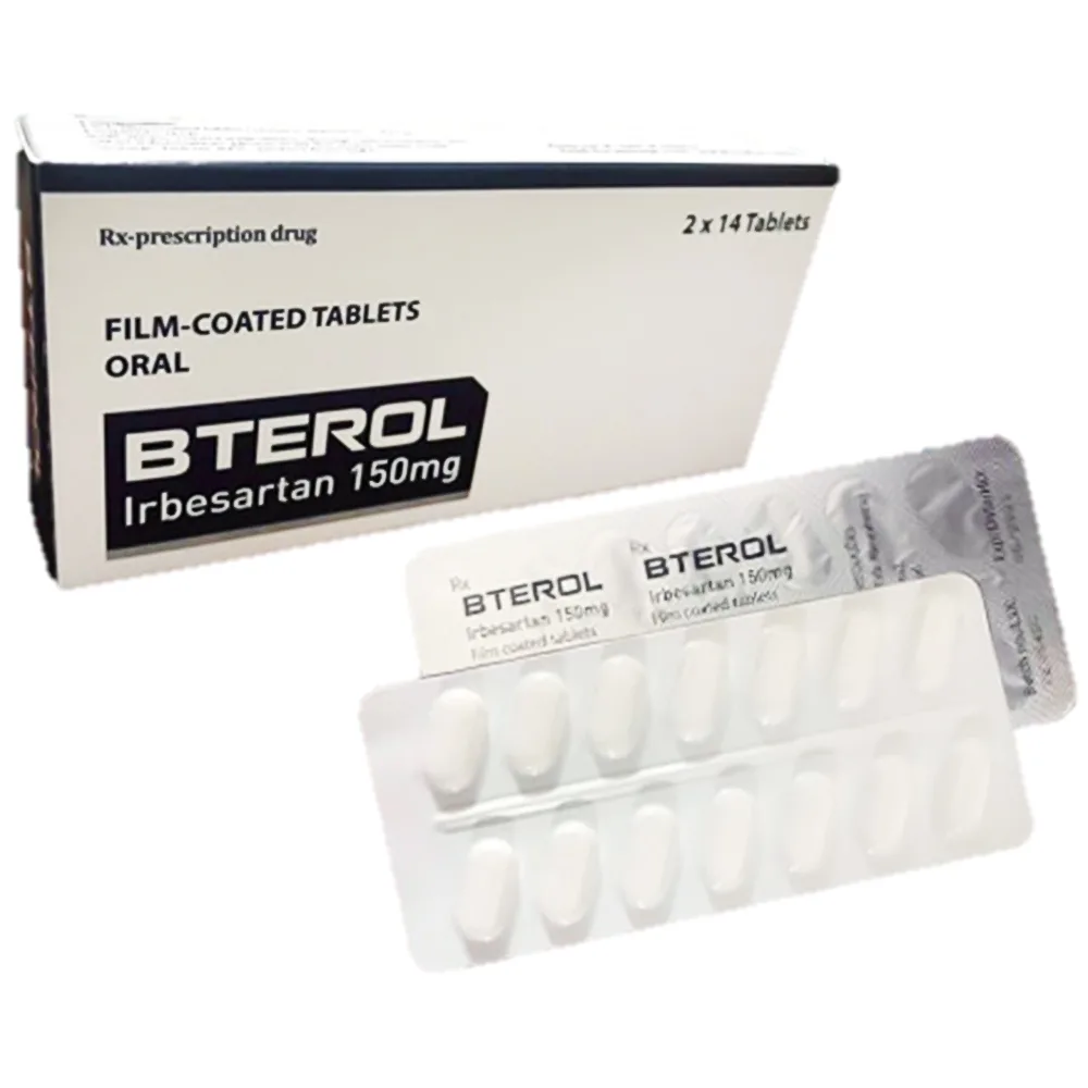 Hình ảnh Thuốc Bterol 150mg Atlantic điều trị tăng huyết áp nguyên phát (2 vỉ x 14 viên)