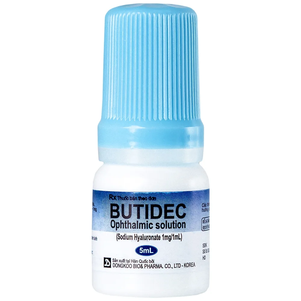 Hình ảnh Thuốc nhỏ mắt Butidec Dongkoo giảm triệu chứng khô mắt (5ml)