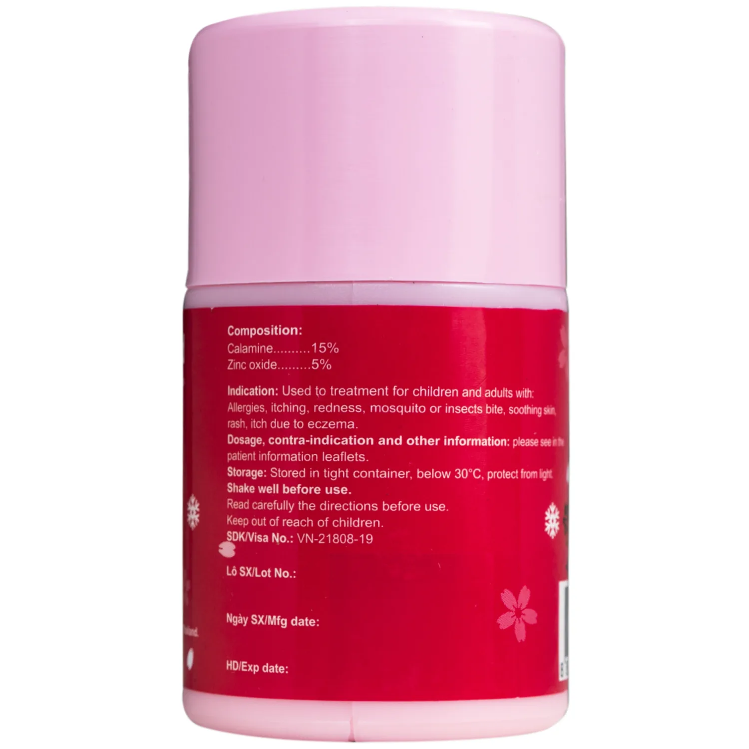 Hình ảnh Thuốc Calamine Leopard Brand điều trị dị ứng, ngứa, mẫm đỏ, muỗi đốt hay con trùng đốt, làm dịu mát da, trị rôm sảy, ngứa do chàm (60 ml)