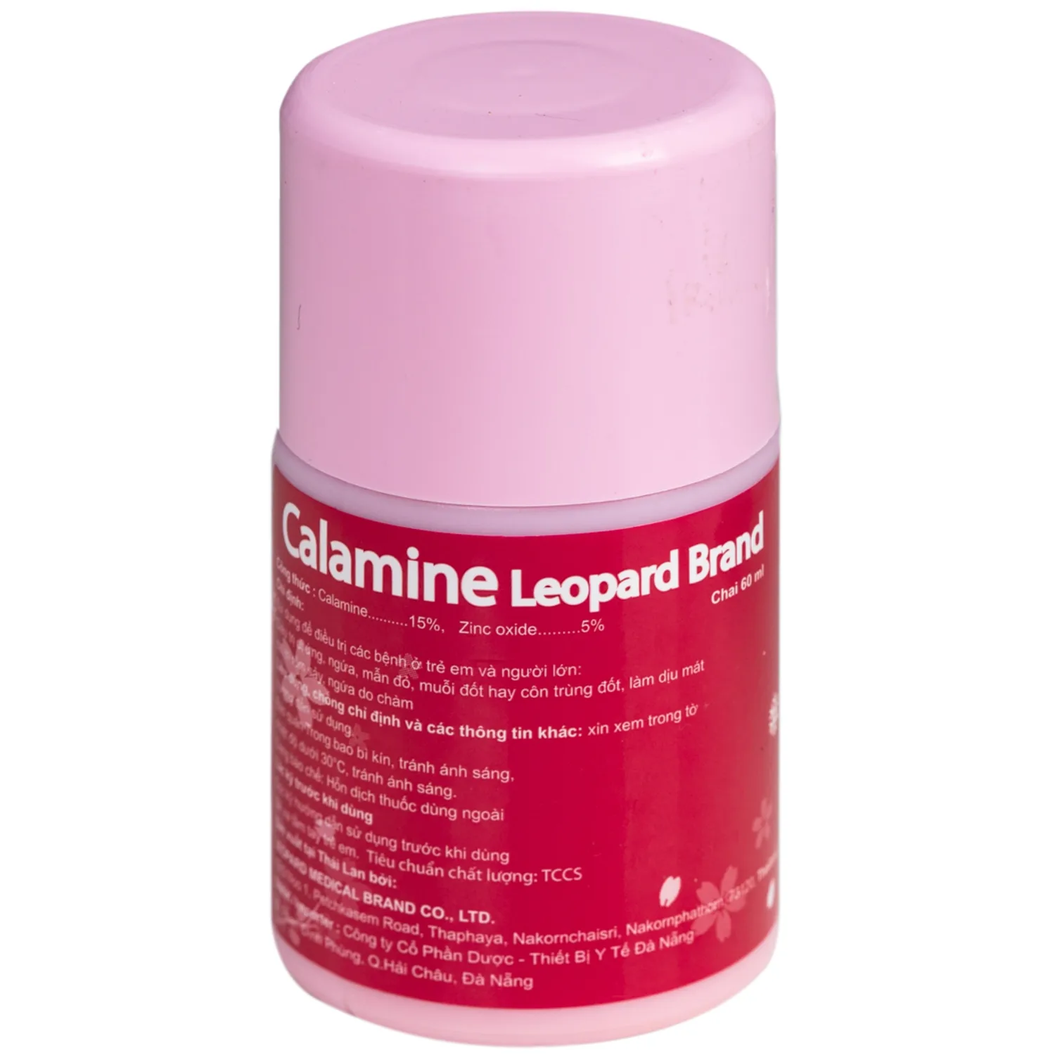 Hình ảnh Thuốc Calamine Leopard Brand điều trị dị ứng, ngứa, mẫm đỏ, muỗi đốt hay con trùng đốt, làm dịu mát da, trị rôm sảy, ngứa do chàm (60 ml)