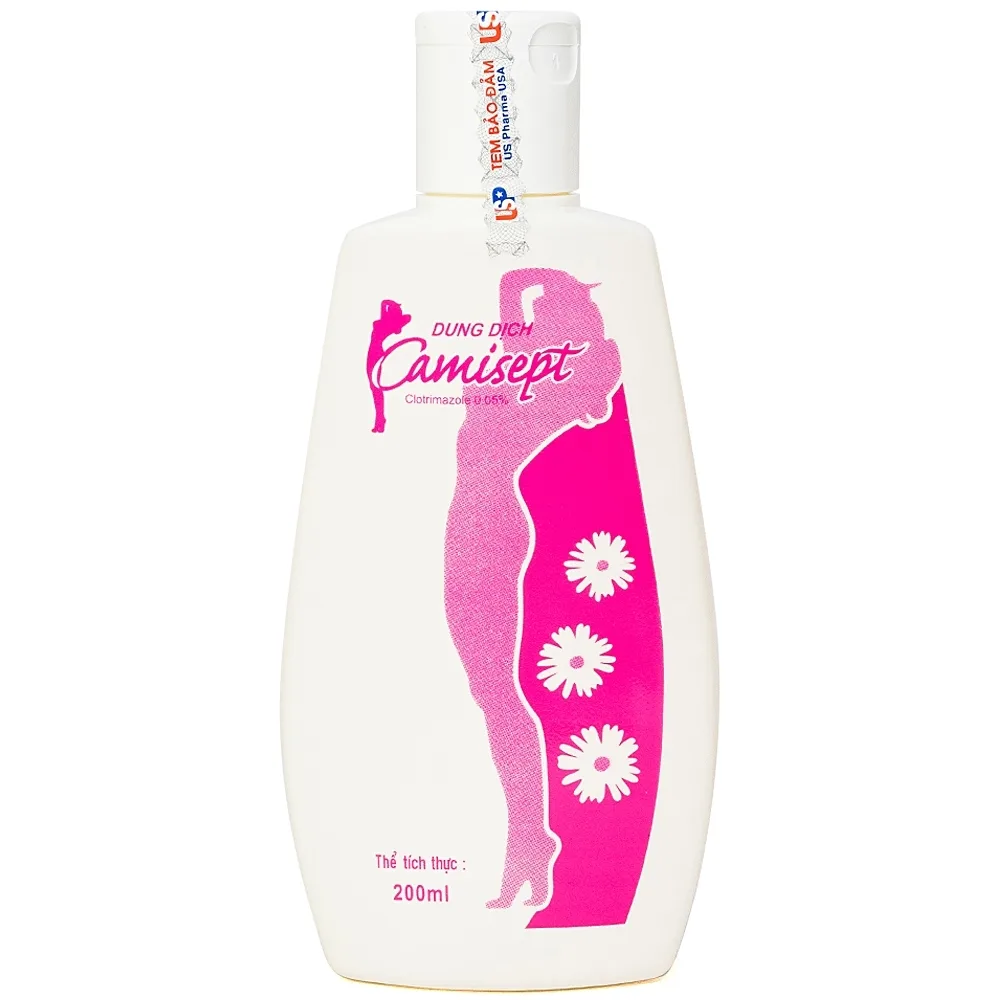 Hình ảnh Dung dịch Camisept USP phòng ngừa nấm phụ khoa (200ml)