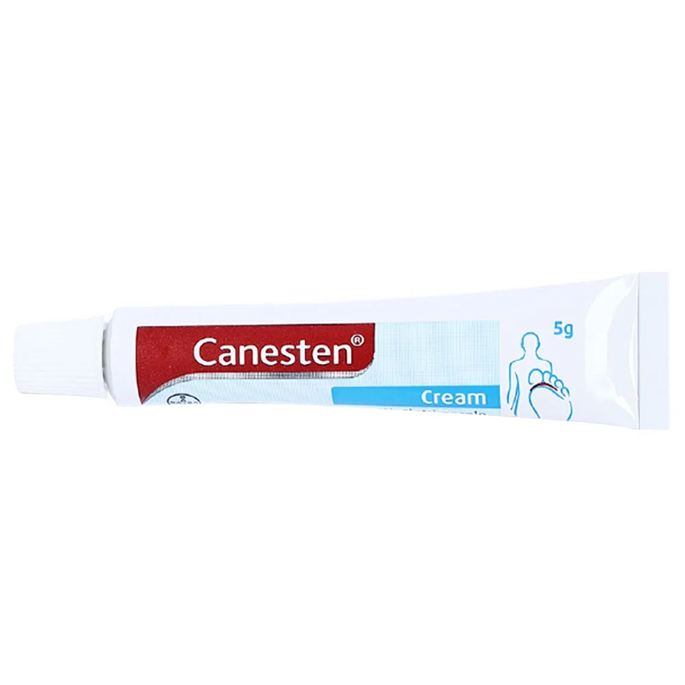 Hình ảnh Kem bôi Canesten Cream 1% Bayer trị nấm da, nấm men, nấm mốc (5g)