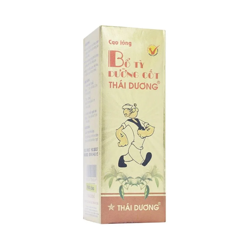 Hình ảnh Cao lỏng Bổ Tỳ Dưỡng Cốt Thái Dương hỗ trợ điều trị chán ăn, đầy bụng, bổ sung canxi cho trẻ còi xương (100ml)