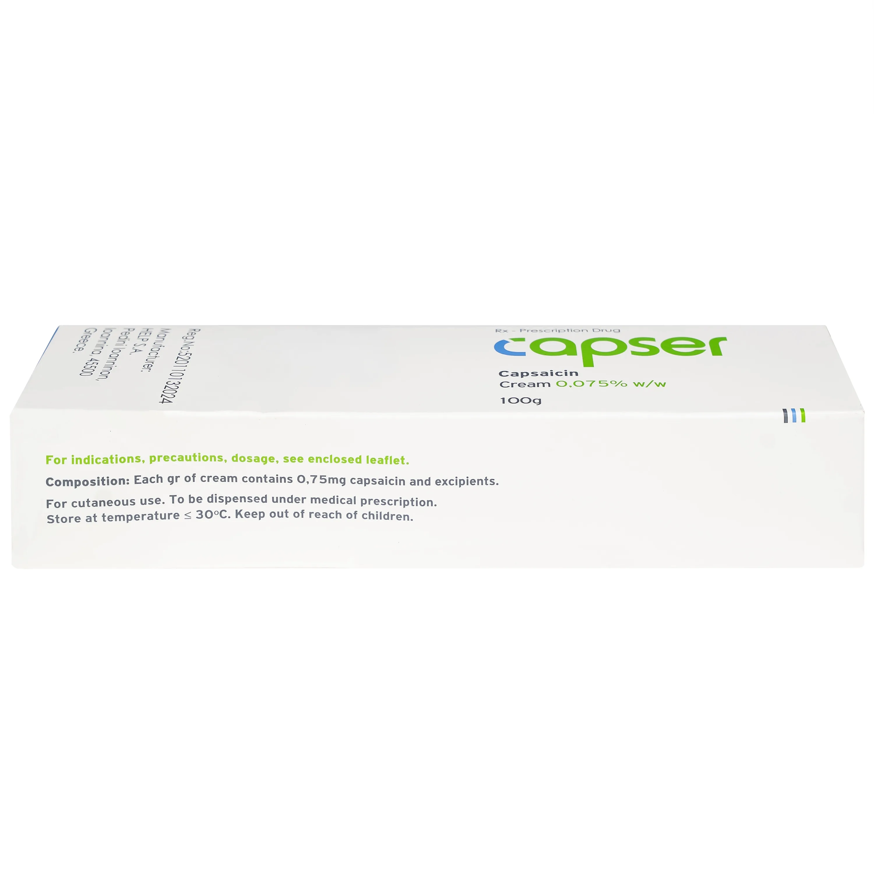 Hình ảnh Thuốc Capser Help giảm đau thần kinh do Herpes Zoster và đau dây thần kinh do đái tháo đường (100g)