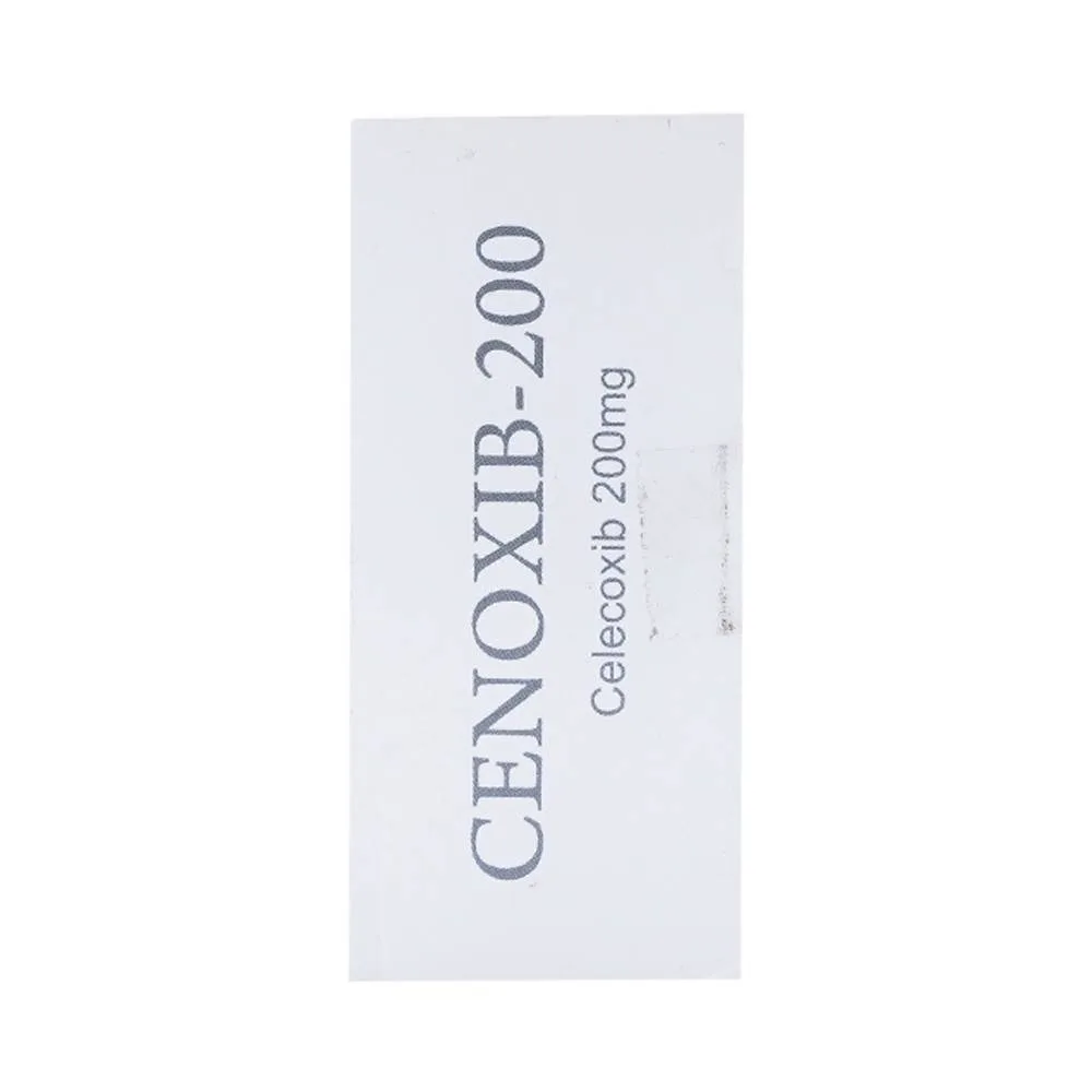 Hình ảnh Thuốc Cenoxib-200 Celogen Pharma điều trị thoái hóa khớp, viêm khớp dạng thấp (4 vỉ x 10 viên)