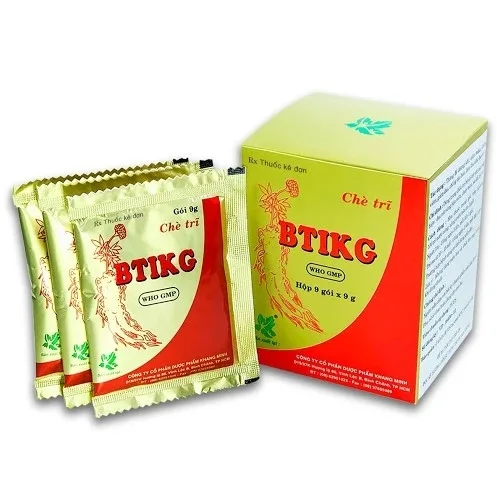 Hình ảnh Chè Trĩ Btikg 9g Khang Minh làm thu nhỏ búi trĩ, dùng để thăng đề dương khí, cầm máu (9 gói)