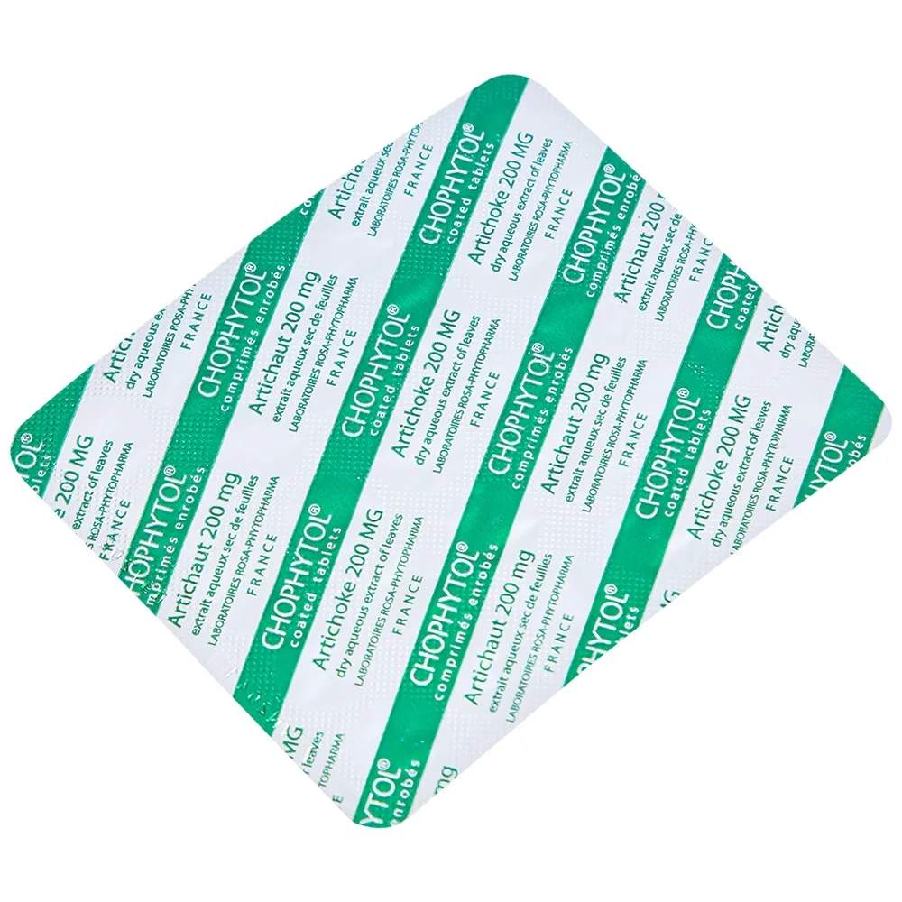 Hình ảnh Thuốc Chophytol Phyto thông mật, lợi mật (6 vỉ x 30 viên)