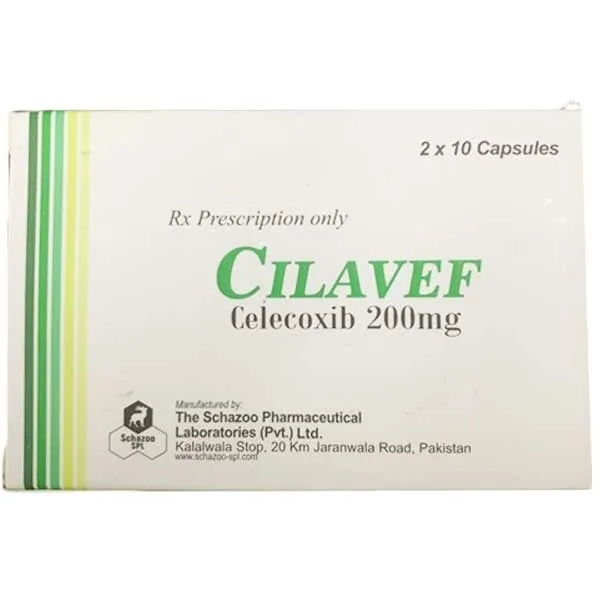 Hình ảnh Thuốc Cilavef Schazoo SPL điều trị viêm xương khớp mãn tính, viêm khớp dạng thấp (2 vỉ x 10 viên)