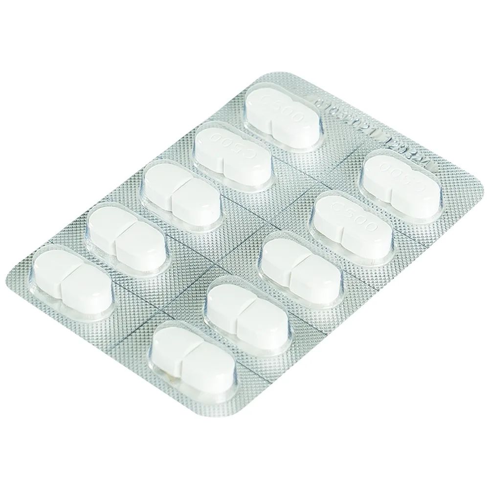 Hình ảnh Thuốc Ciprofloxacin Stada 500mg điều trị trong các trường hợp nhiễm khuẩn (10 vỉ x 10 viên)