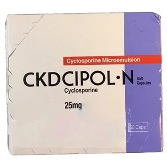 Hình ảnh Thuốc Ckdcipol-N 25mg Suheung ngăn đào thải trong ghép tạng (10 vỉ x 5 viên)